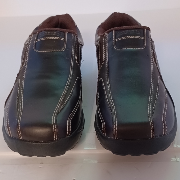 SKETCHERS Shoes Size 6 Brown Clogs Relaxed Fit memory foam - Picture 1 of 6